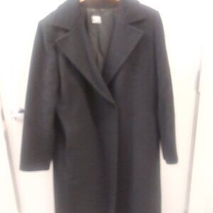 Cinzia Rocca Italian Cashmere Black Coat s. Large